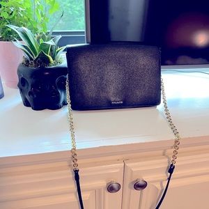 Black Coach Purse/Clutch in beautiful shape!
